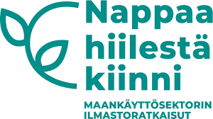 Kuvassa Hiilestä kiinni -kampanjan logo.