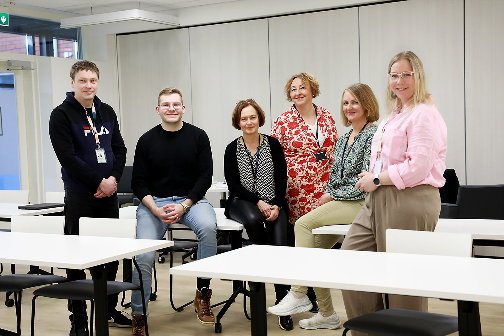 Työllistymispolut-hankkeen työntekijät