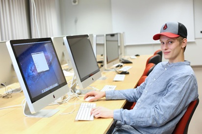 Jori Heikkilä opiskelee datanomiksi