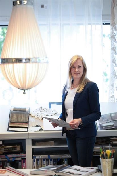 Minna Salmela opiskeli sisustusalan artesaaniksi