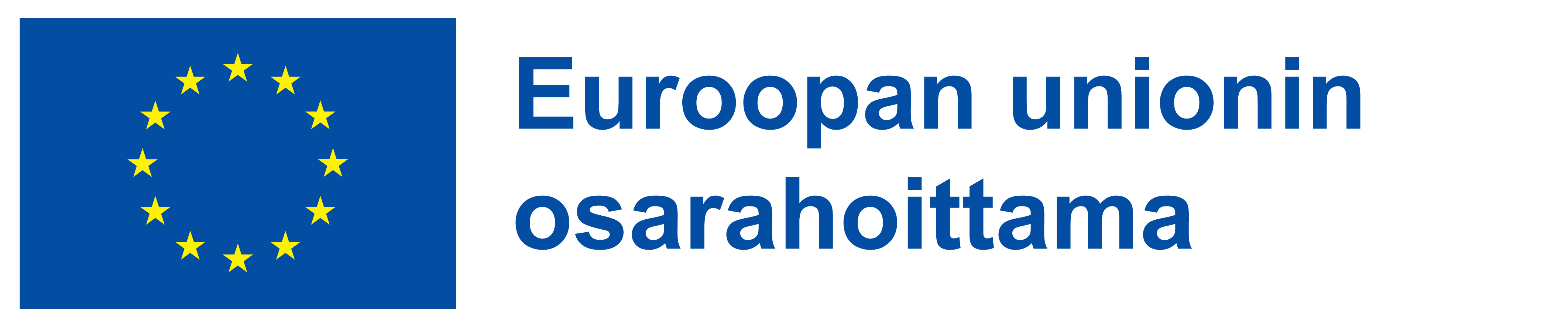 EU:n osarahoittama -logo