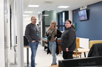Anssi Pulkkinen, Essi Silorinne ja Kirsi-Maria Seppälä.