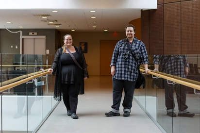 Jessica Cedeström ja Toni Finell