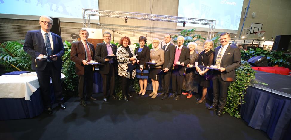 Kpedun juhlassa palkitut Kpedun juhlassa palkitut