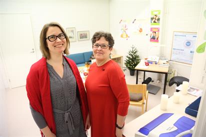 Sari ja Kata Sari Haglund ja Katriina Sipilä